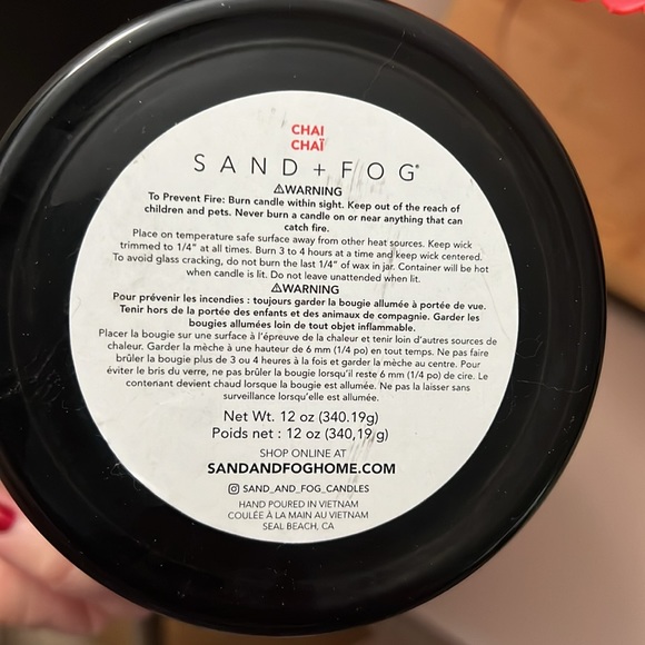 Chai candle from sand and fog - Picture 4 of 6